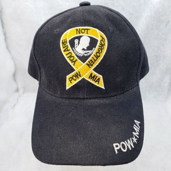 Pow Mia You Are Not Forgotten Symbol Of Citizen Baseball Hat Cap Adjustable - Picture 1 of 6